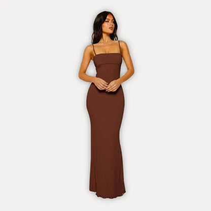 Seraphina | Open Back Maxi Cocktail Dress