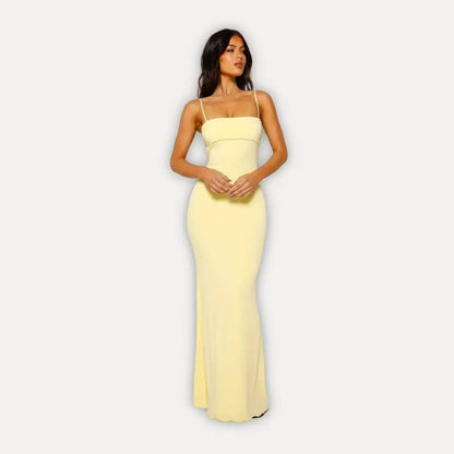 Seraphina | Open Back Maxi Cocktail Dress