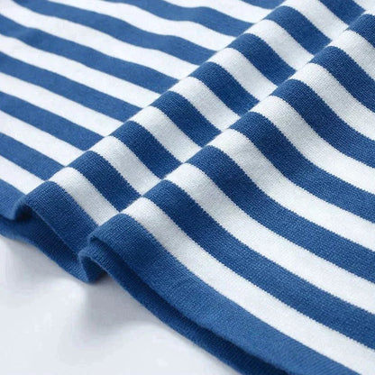 Beatrix | Relaxed Fit Striped Long Sleeve Knit Pullover
