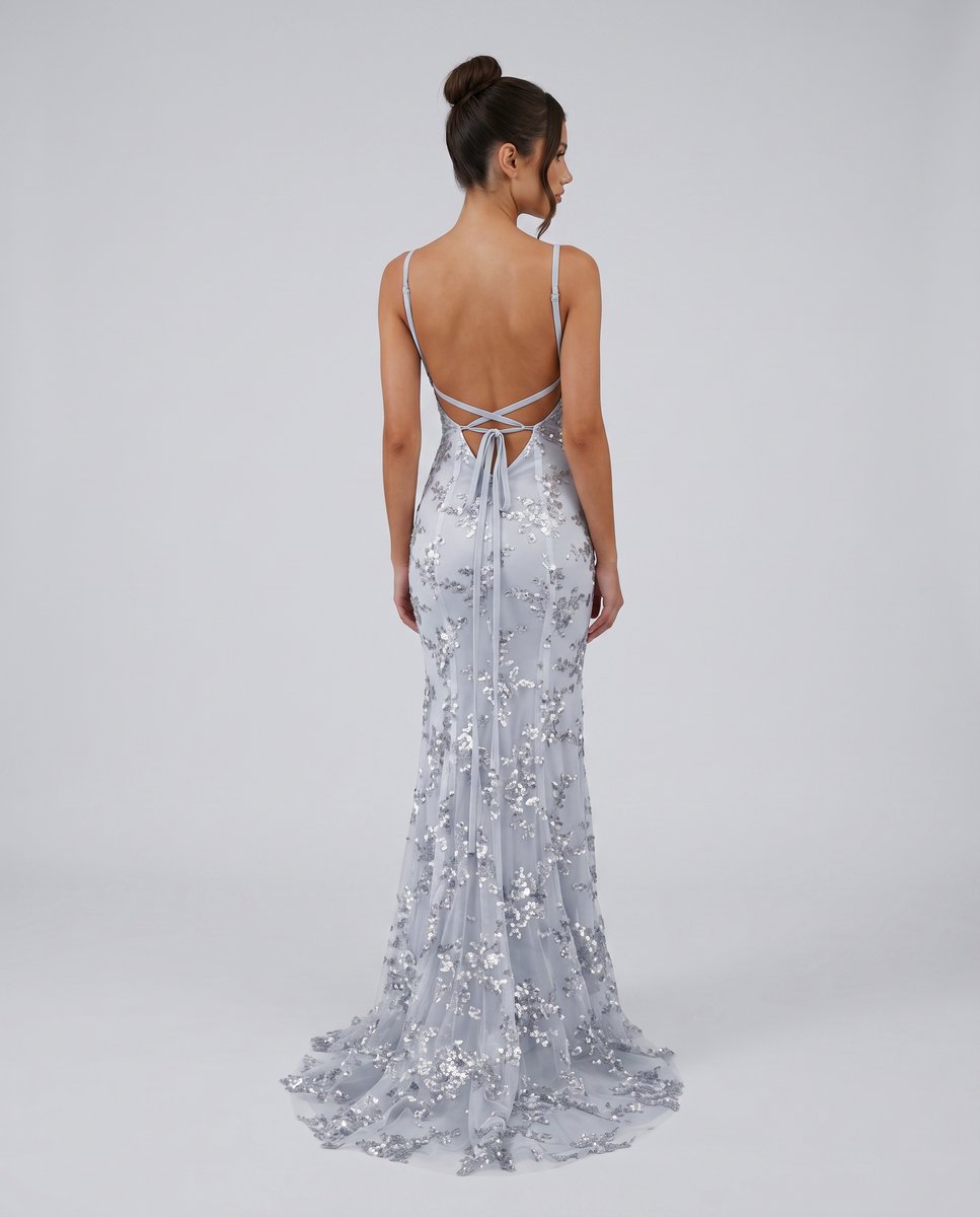 Rosalind | Sequin Mermaid Maxi Formal Evening Gown