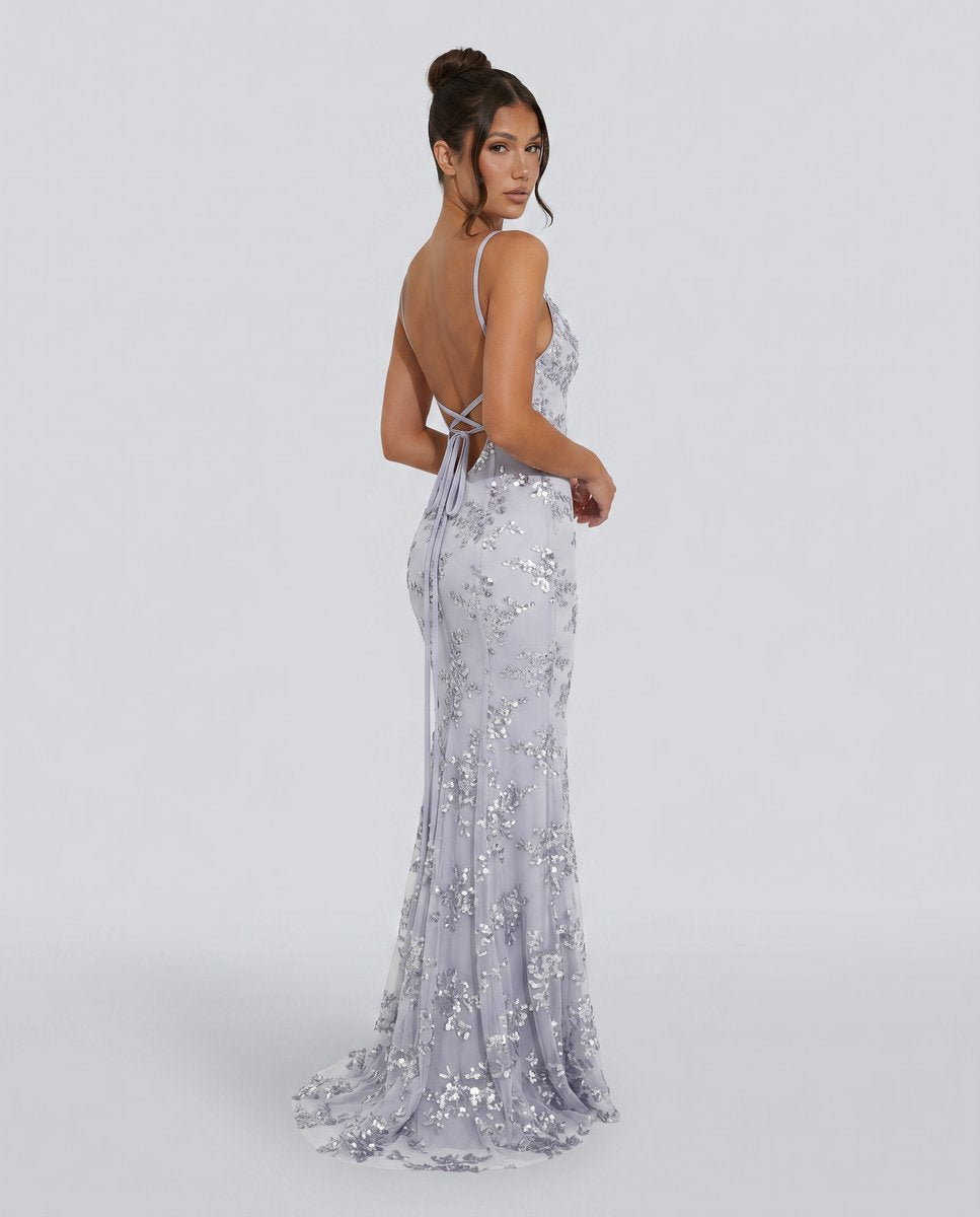 Rosalind | Sequin Mermaid Maxi Formal Evening Gown