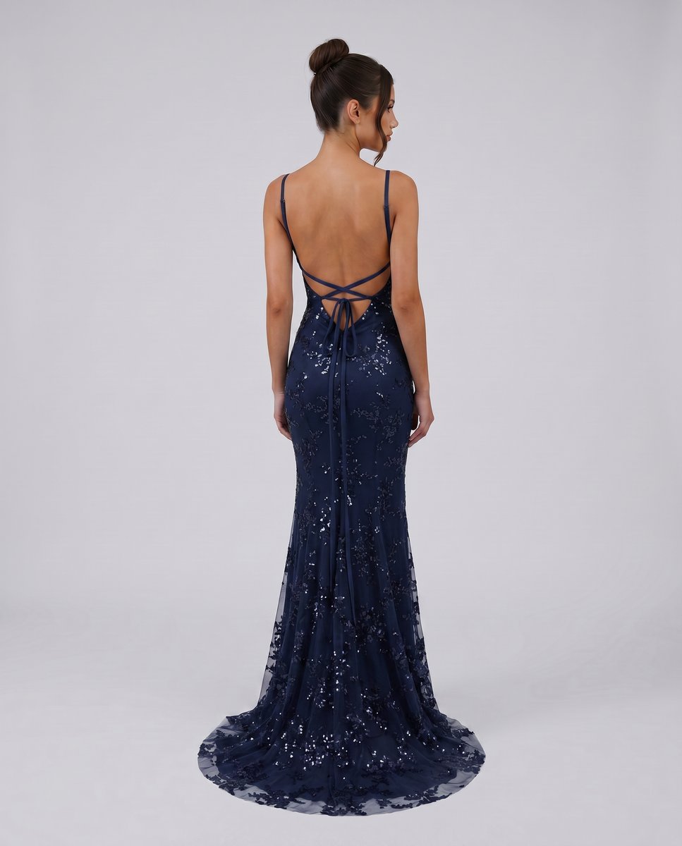 Rosalind | Sequin Mermaid Maxi Formal Evening Gown