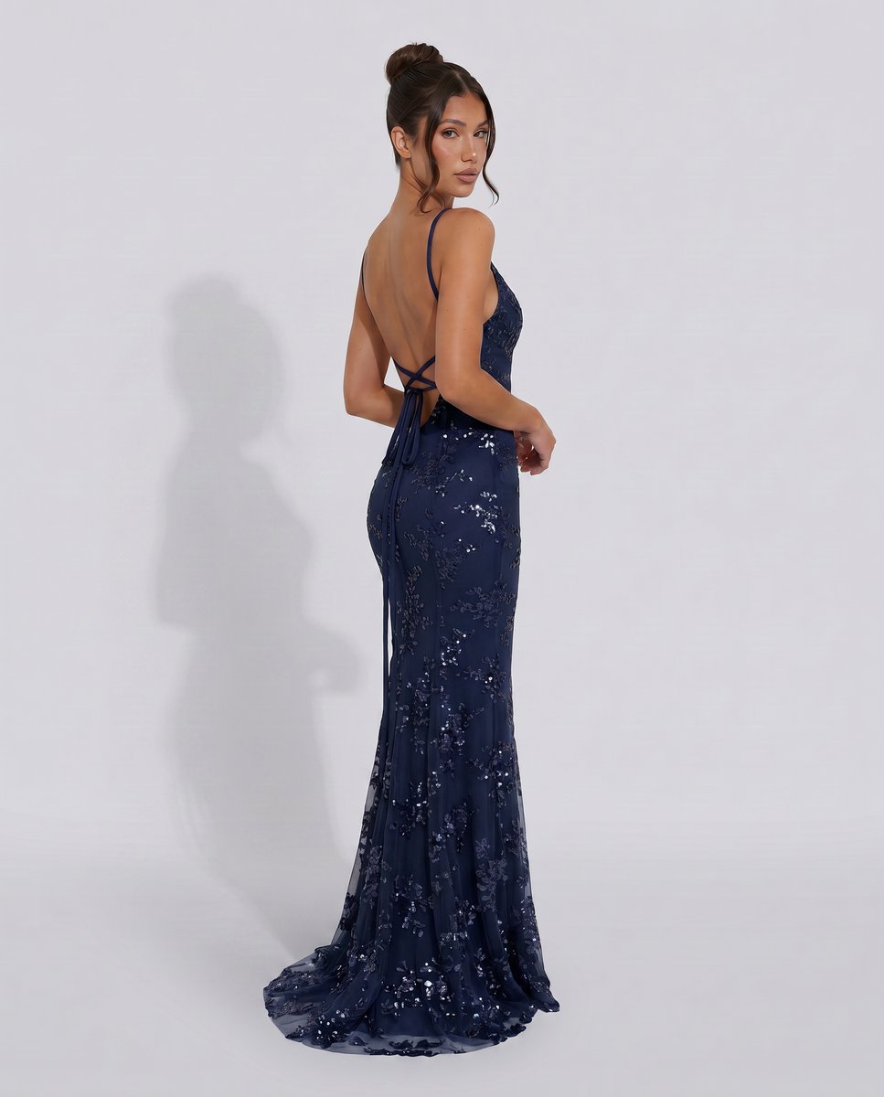Rosalind | Sequin Mermaid Maxi Formal Evening Gown