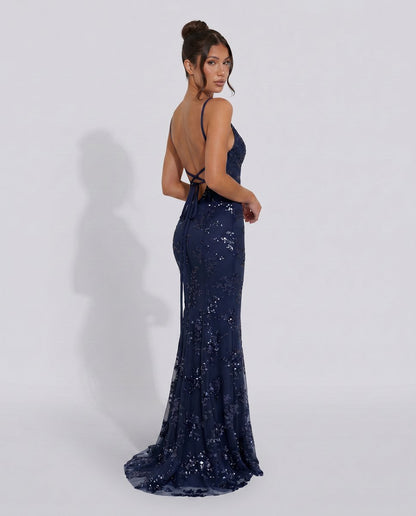 Rosalind | Sequin Mermaid Maxi Formal Evening Gown